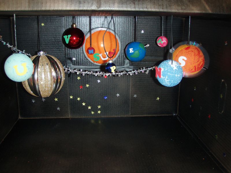 Elgin Public Schools - Creativity shines in solar system models!